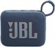 JBL® Go 4 Blue Wireless Portable Speaker with JBL Pro Sound-0