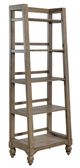 Liberty Furniture Americana Farmhouse Dusty Taupe Leaning Pier Bookcase-0