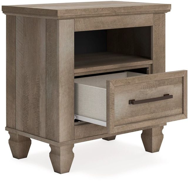 Signature Design by Ashley® Yarbeck Sand Nightstand-2