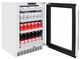 ZLINE Autograph Edition Touchstone 5.2 Cu. Ft. Stainless Steel Beverage Center with White Matte Glass Door and Champagne Bronze Handle-3