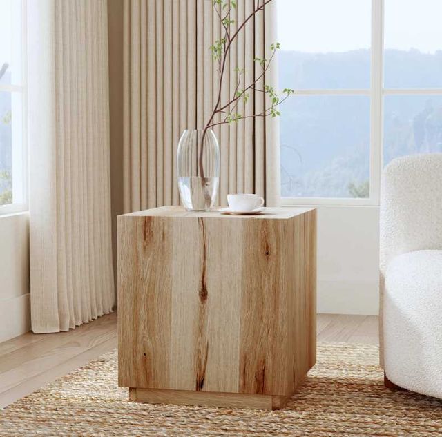 Classic Home Layne Natural Square End Table-1