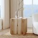 Classic Home Layne Natural Square End Table-1