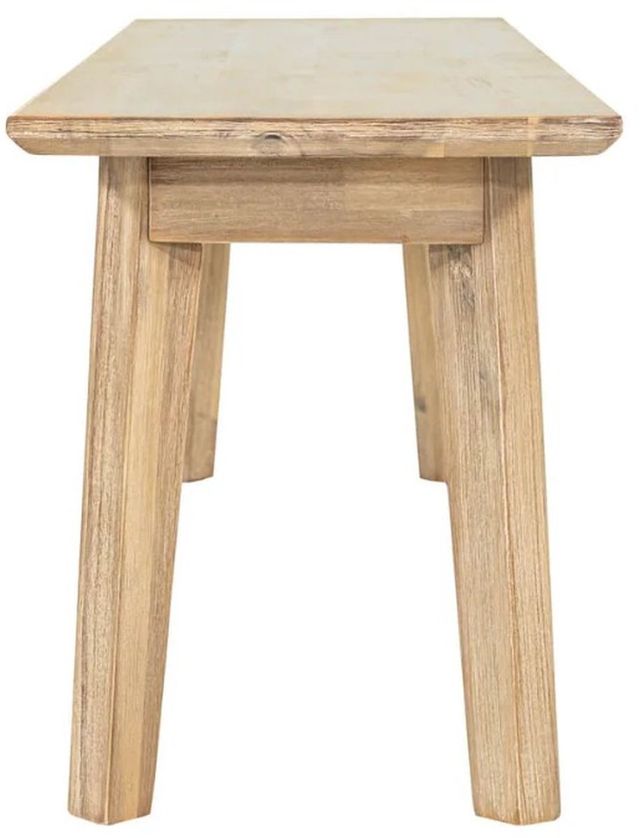 LH Home Gia Light Driftwood Bench -3