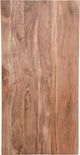 Jofran Inc. Rollins Natural Coffee Table with Black Base-4