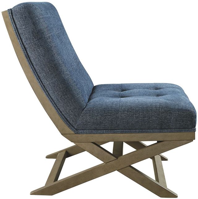 Signature Design by Ashley® Sidewinder Blue Accent Chair-1