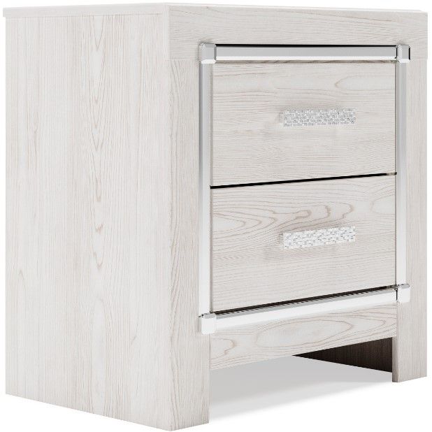 Signature Design by Ashley® Altyra 6-Piece White King Bookcase Headboard Bedroom Set-5