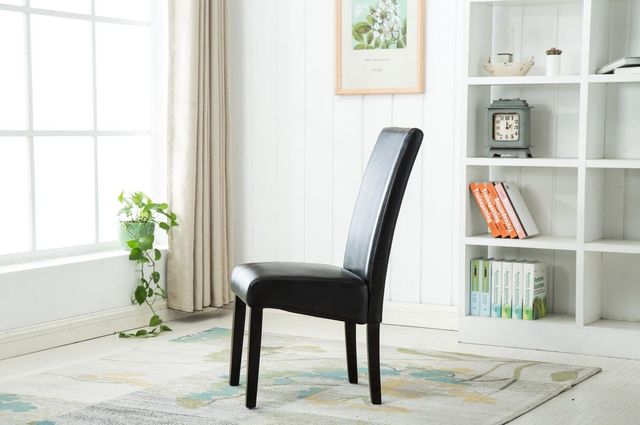 Mazin Furniture Jarvis Black Side Dining Chair-2