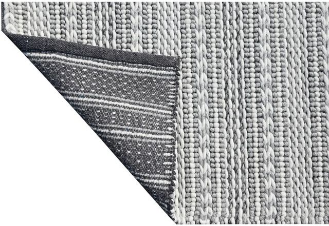 KAS Rugs Cortico Ivory/Grey Cozy 5'x7' Area Rug-2