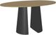 Amisco Customizable Gemma 72" Oval Pub Table and 1" Thermo Fused Laminate Top-0