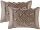 Olliix by Madison Park Essentials Taupe King Joella 24 Piece Room in a Bag-3