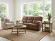 Flexsteel® Jackson Whiskey Power Reclining Sofa with Power Headrests-1