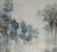 Crestview Collection Calm Morn Light Blue Wall Art-1
