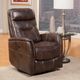 Parker House® Gemini 2-Piece Truffle Power Swivel Glider Reclining Chair Set-2