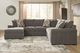 Signature Design by Ashley® Rosston 3-Piece Espresso Sectional-5