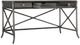 Hooker® Furniture Retreat Black Sand Pole Rattan Writing Desk-4