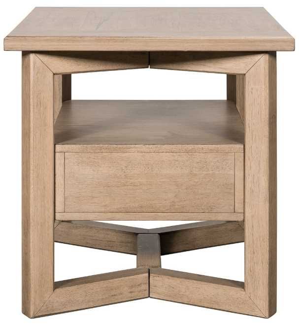 Liberty Furniture Proximity Place Barley Buff Rectangular End Table-4