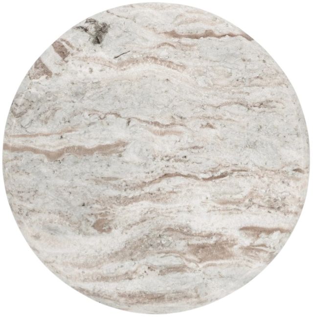 Classic Home Nordens Rusty Gray Marble End Table-2