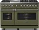 Viking® 5 Series 48" Martini Pro Style Dual Fuel (NG) Range with Polished Chrome Trim-2