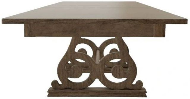 Mavin Customizable 84" Rectangular Extendable Dining Table with 12" Leaf-2