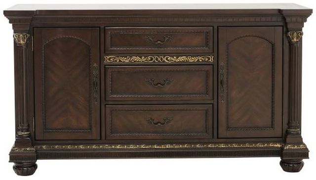 Homelegance® Russian Hill Cherry Buffet-2