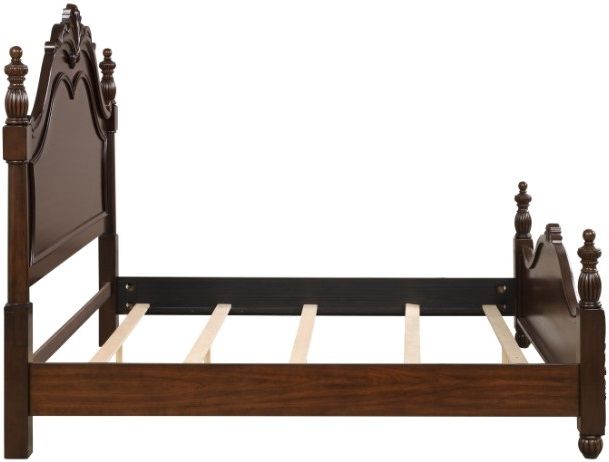 New Classic® Home Furnishings Vienna Cherry Queen Panel Bed-3