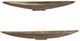 Uttermost® River Run 2-Piece Antique Brass Outdoor Bowl Set-2