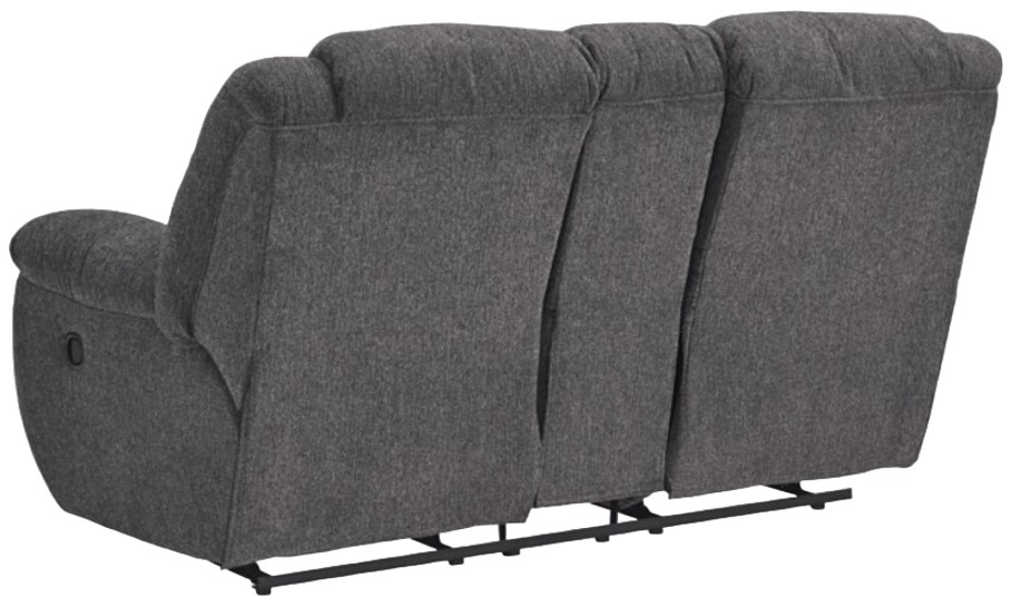 Signature Design By Ashley Foreside Manual Reclining Loveseat - Thumbnail 5