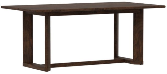Emerald Home Ronan Brown Trestle Dining Table-0