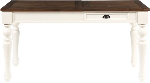 Steve Silver Co. Joanna Ivory/Mocha Lift-Top Desk-1