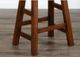 Sunny Designs™ Vintage Mocha Saddle Stool-3