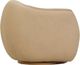 TOV Furniture Judy Honey Boucle Swivel Accent Chair-4