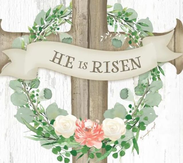 Classy Art He Is Risen by Jennifer Pugh Wall Art-2