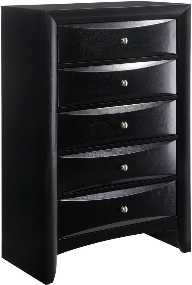 Crown Mark Emily Black Chest-0