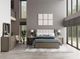 Riverside Furniture Sariel Designer Espresso Queen Upholstered Panel Bed-1