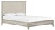 Four Hands Vigo Vintage White Panel Bed-0