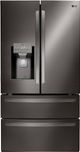 LG 36" 27.8 Cu. Ft. Black Stainless Steel French Door Refrigerator-0