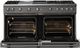 Viking® 5 Series 60" Damascus Gray Pro Style Gas (NG) Range with Polished Chrome Trim-1