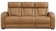 Homelegance® Fairway Brown Double Power Reclining Sofa with Drop-Down Console-2