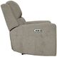 Flexsteel® Taylor Fog Gray Power Recliner with Power Headrest-2