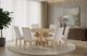 Global Furniture USA D3124 7-Piece Natural Dining Set-1