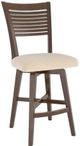 Canadel® Canadel Cognac Washed Upholstered Fixed Stool-0