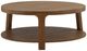 Dovetail Furniture Valera Brown Coffee Table-1