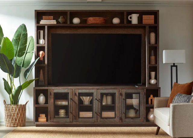 aspenhome® Paige Brindle 97'' Console and Hutch-0