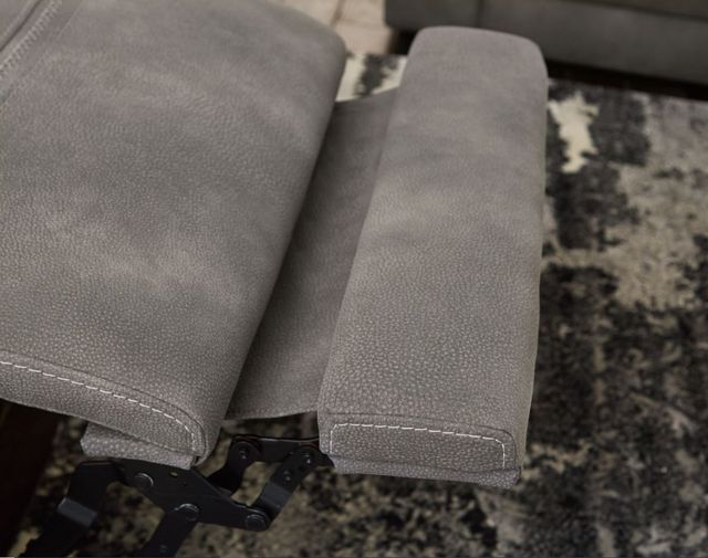 Signature Design by Ashley® Next-Gen DuraPella Slate Power Recline Sofa-4