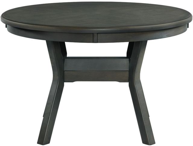 Elements International Amherst Gray Dining Table -1