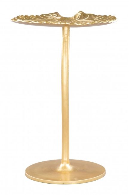 Zuo® Modern Lily Gold Side Table-3