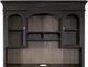 Riverside Furniture Regency Antique Oak/Matte Black Credenza Hutch-1