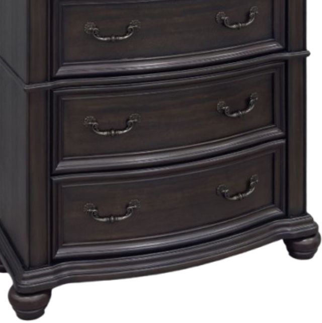 Elements International Brunswick Mahogany Chest-1