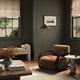 Four Hands Burke Amber Shearling Accent Chair-1