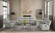 Furniture of America® Jacobus Light Gray Manual Reclining Loveseat-1